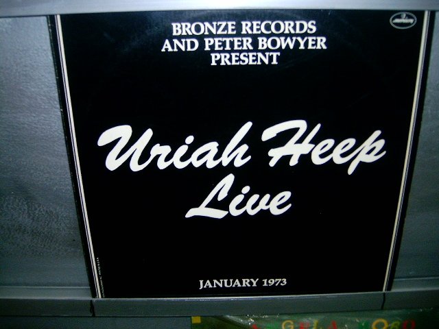 URIAH HEEP uriah heep live LP 1973 IMPORTADO SEMI-NOVO MUITO RARO