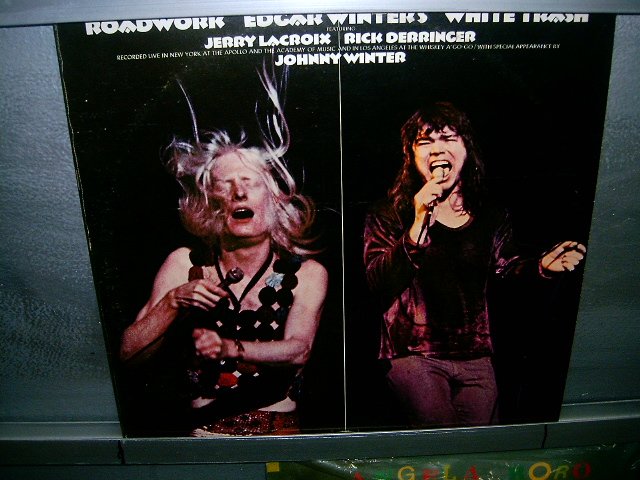EDGAR WINTERS white trash roadwork LP 1972 IMPORTADO SEMI-NOVO MUITO RARO