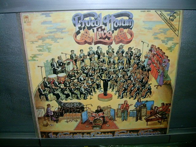 PROCOL HARUM edmotion symphony orchestra LP 1972 PROGRESSIVE ROCK**