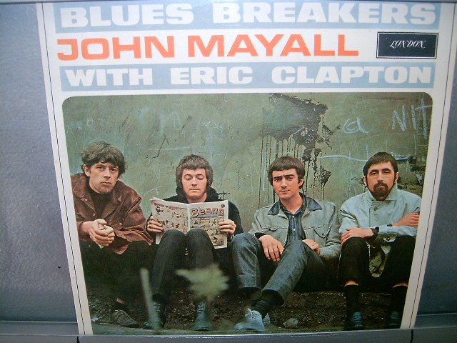 JOHN MAYALL WITH ERIC CLAPTON blues breakers LP 1973 IMPORTADO SEMI-NOVO MUITO RARO