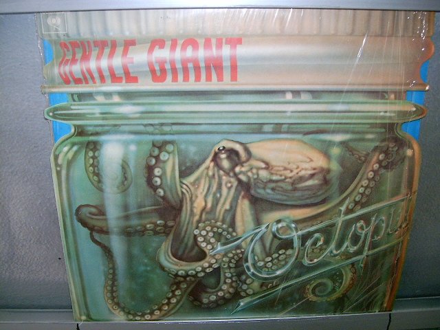 GENTLE GIANT octopus LP 1973 IMPORTADO SEMI-NOVO MUITO RARO