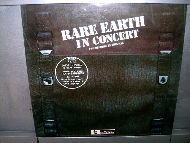 RARE EARTH in concert LP 1971 ROCK*