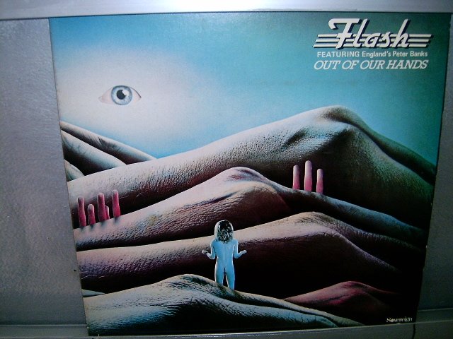 FLASH out of your hands LP 1973 ROCK*