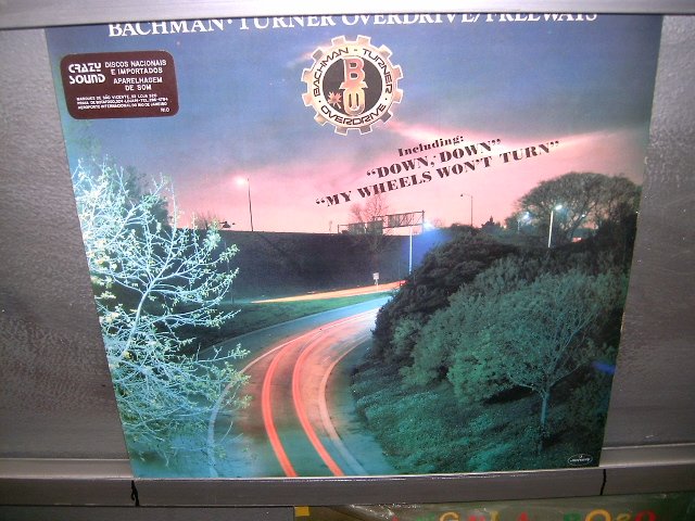 BACHMAN TURNER OVERDRIVE freeways LP 1977 ROCK EXCELENTE MUITO RARO VINIL