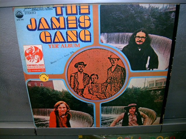 THE JAMES GANG yer album LP 1971 ROCK MUITO RARO VINIL
