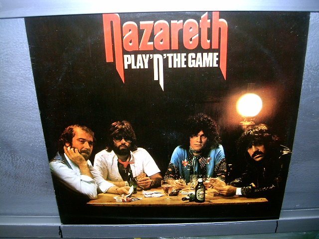 NAZARETH play 'n' the game LP 1977 ROCK EXCELENTE MUITO RARO VINIL