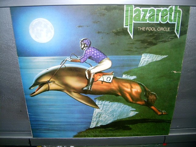 NAZARETH the fool circle LP 1981 ROCK EXCELENTE MUITO RARO VINIL