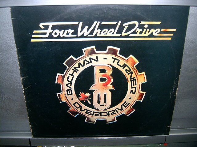 BACHMAN-TURNER OVERDRIVE four wheel drive LP 1975 ROCK MUITO RARO VINIL