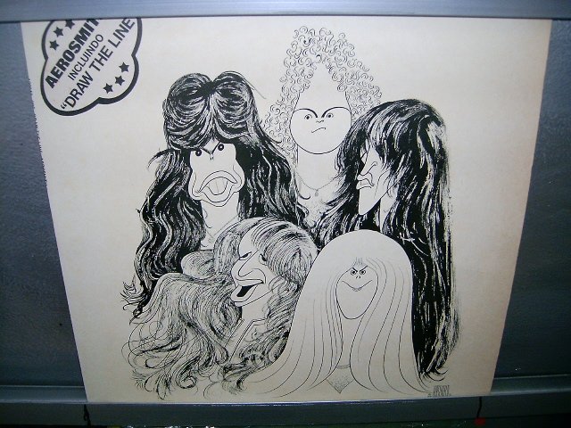 AEROSMITH draw the line LP 1978 ROCK SEMI-NOVO MUITO RARO VINIL