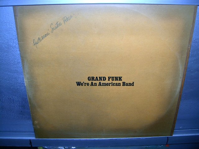 GRAND FUNK we're an american band LP 1973 ROCK EXCELENTE MUITO RARO VINIL