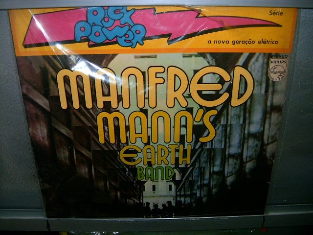 MANFRED MANN'S EARTH BAND manfred mann LP 1972 ROCK**