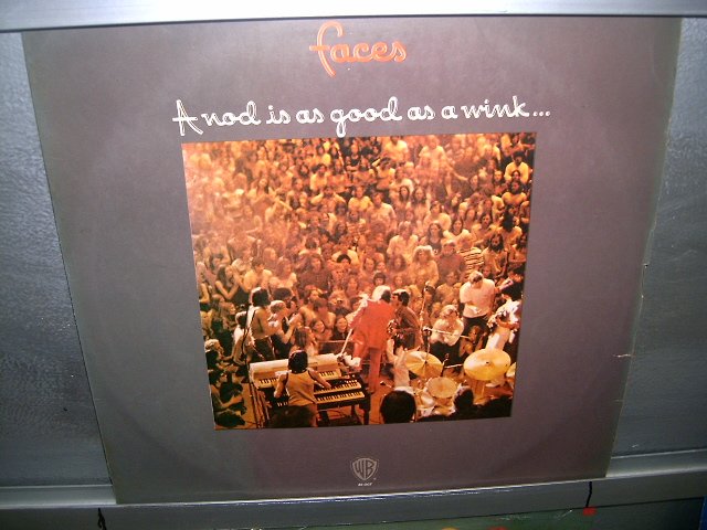 FACES a nod is as good as a wink...to a blind horse LP 1972 ROCK EXCELENTE MUITO RARO VINIL