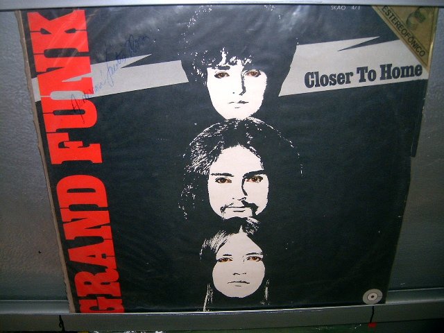 GRAND FUNK RAILROAD closer to home LP 1971 ROCK EXCELENTE MUITO RARO VINIL