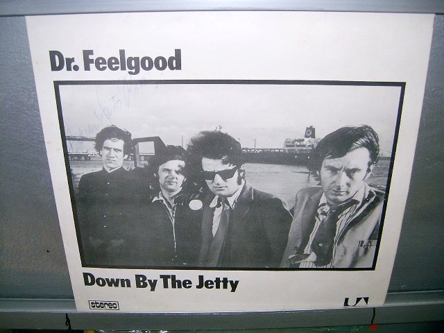 DR. FEELGOOD down by the jetty LP 1975 ROCK SEMI-NOVO MUITO RARO VINIL