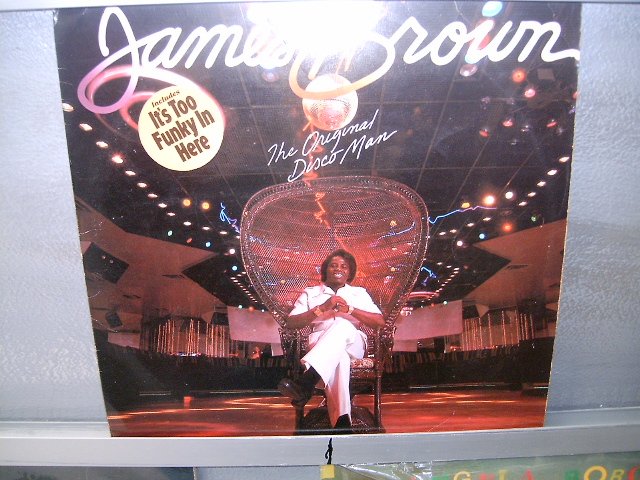 JAMES BROWN the original disco man LP 1979 SOUL EXCELENTE MUITO RARO VINIL