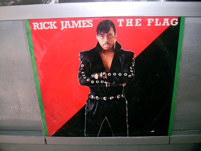 RICK JAMES the flag LP 1986 SEMI-NOVO SOUL MUSIC MUITO RARO