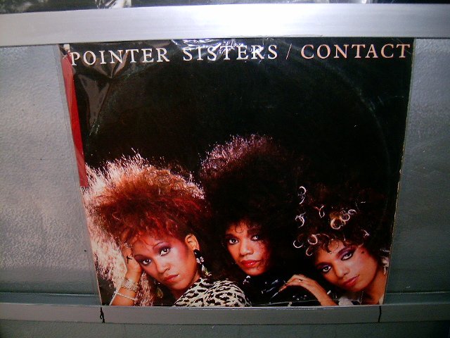 POINTER SISTERS contact LP 1985 BLACK MUSIC EXCELENTE MUITO RARO VINIL