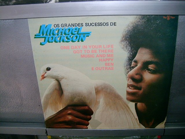 MICHAEL JACKSON os grandes sucessos LP 1975 BLACK MUSIC SEMI-NOVO MUITO RARO VINIL
