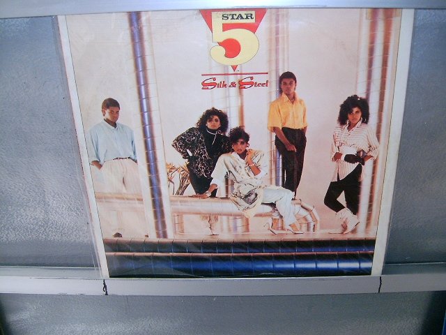 FIVE STAR silk & steel LP 1986 SOUL MUSIC MUITO RARO VINIL