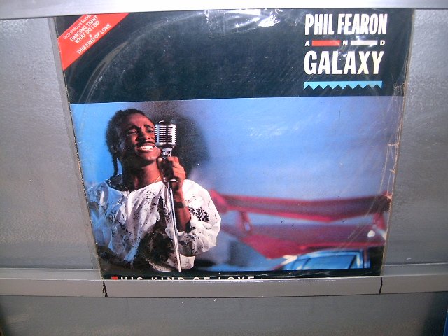 PHIL FEARON & GALAXY this kind of love LP 1985 SOUL MUSIC MUITO RARO VINIL