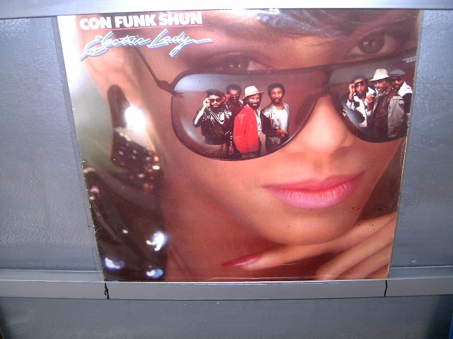 CON FUNK SHUN Electric Lady LP 1985 FUNK EXCELENTE MUITO RARO VINIL