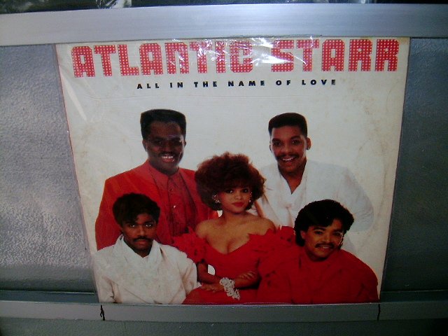 ATLANTIC STAR all the name of love LP 1987 SOUL MUSIC MUITO RARO VINIL