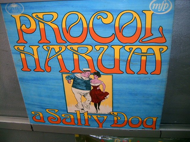 PROCOL HARUM a salty dog LP 1967 ROCK SEMI-NOVO MUITO RARO VINIL