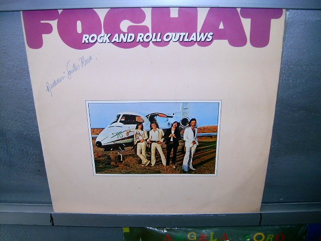 FOGHAT rock and roll outlaws LP 1975 ROCK EXCELENTE MUITO RARO VINIL