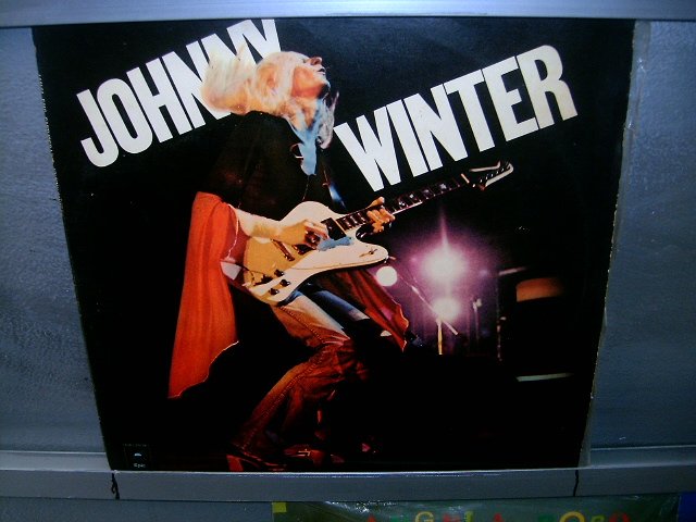 JOHNNY WINTER captured live LP 1976 ROCK SEMI-NOVO MUITO RARO VINIL
