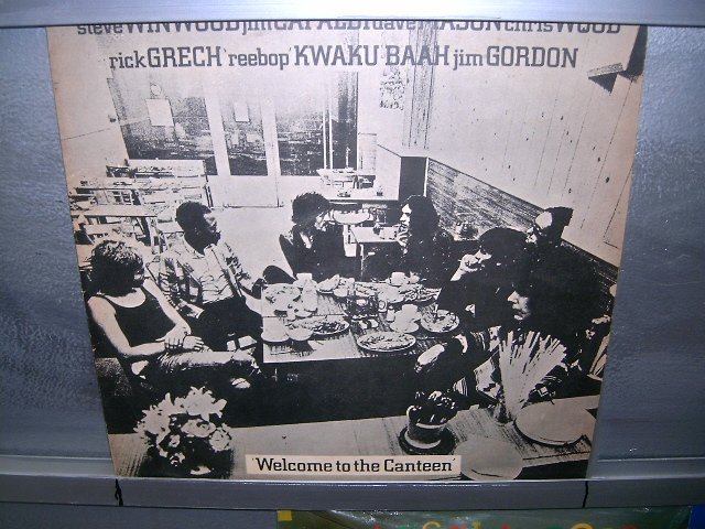 STEVE WINWOOD,JIM CAPALDI,DAVE MASON,welcome to the carteen LP 1972 ROCK EXCELENTE