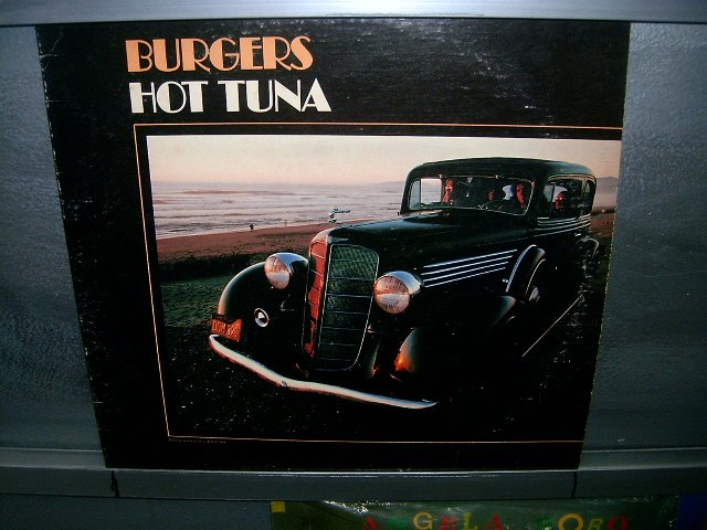 HOT TUNA Burgers LP 1972 ROCK SEMI-NOVO MUITO RARO VINIL