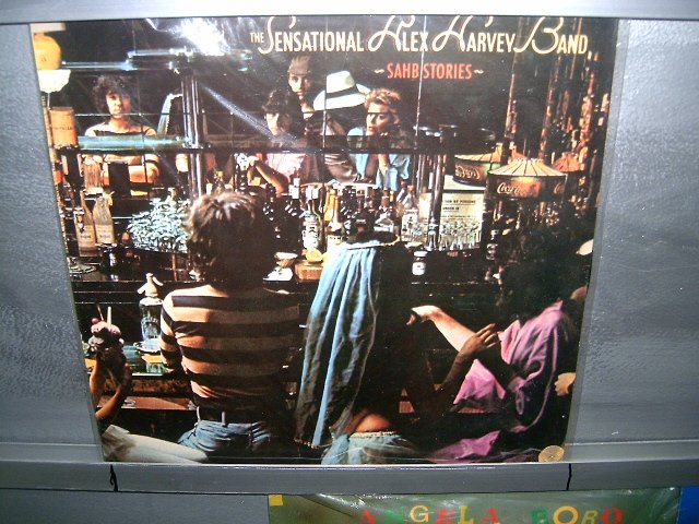 THE SENSATIONAL ALEX HARVEY BAND sahb stories LP 1977 ROCK**