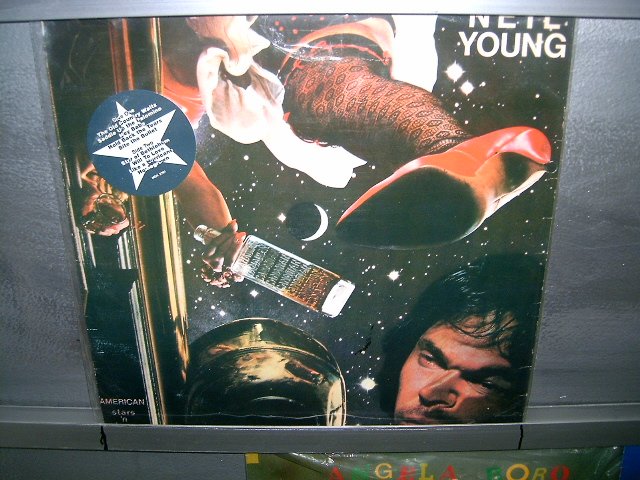 NEIL YOUNG AND THE CRAZY HORSE american stars n' bars LP 1977 ROCK**