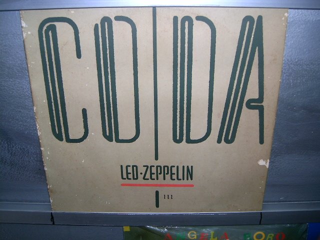 LED ZEPPELIN coda LP 1982 ROCK MUITO RARO VINIL