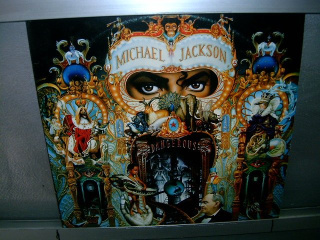 MICHAEL JACKSON dangerous LP 1991 POP EXCELENTE MUITO RARO VINIL