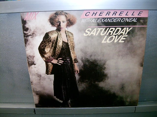 CHERRELLE WITH ALEXANDER O'NEAL saturday love LP 1985 POP MUITO RARO VINIL