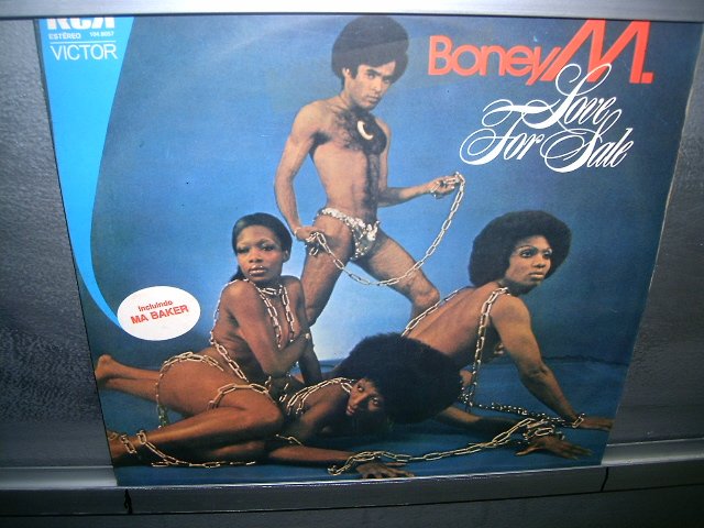 BONEY M. love for sale LP 1977 BLACK MUSIC MUITO RARO VINIL