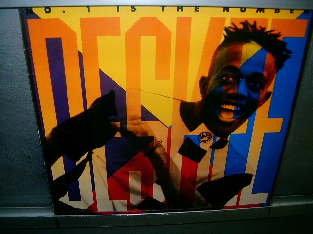 DESKEE n1 is the number LP 1990 BLACK MUSIC SEMI-NOVO MUITO RARO VINIL
