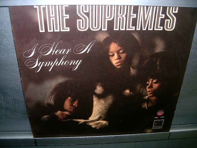 THE SUPREMES i hear a symphony LP 196? BLACK MUSIC EXCELENTE MUITO RARO VINIL