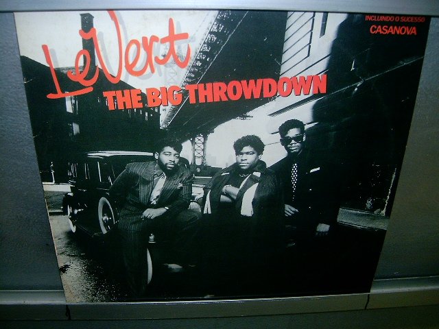 LEVERT the big throwdown LP 1987 BLACK MUSIC EXCELENTE MUITO RARO VINIL