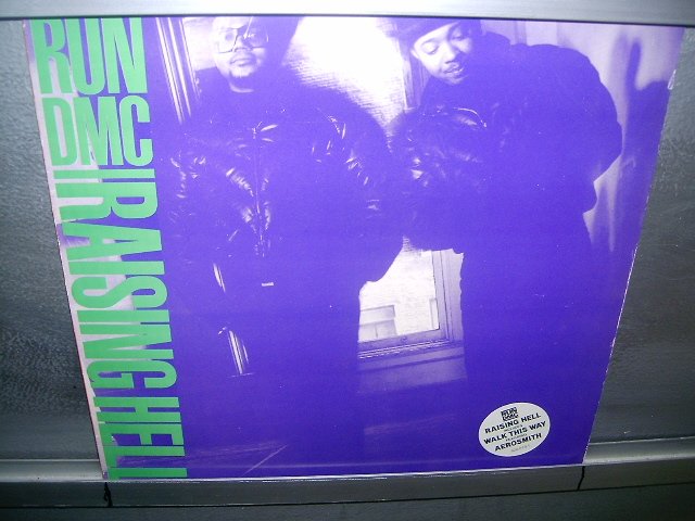 RUN DMC raising hell LP 1986 RAP MUITO RARO VINIL