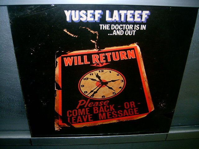 YUSEF LATEEF the doctor is in...and out LP 1977 BLACK MUSIC SELADO NOVO MUITO RARO VINIL