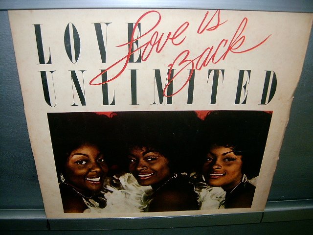 LOVE UNLIMITED love is back LP 1979 BLACK MUSIC MUITO RARO VINIL