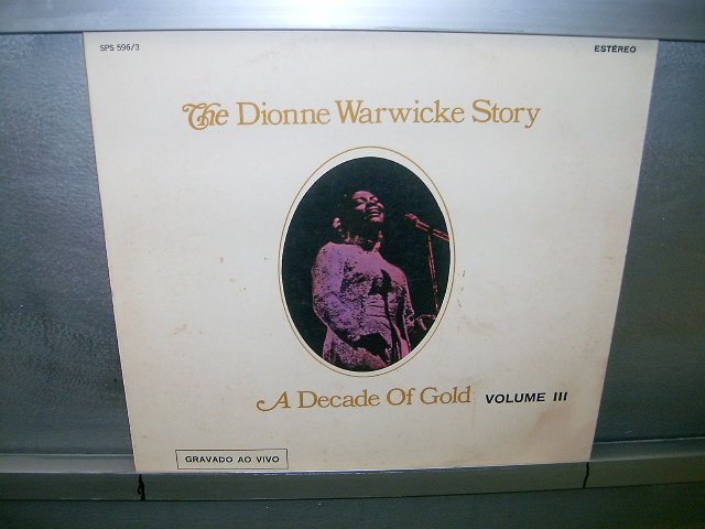 DIONNE WARWICKE the dionne warwicke story vol.3 LP 197? BLACK MUSIC MUITO RARO VINIL