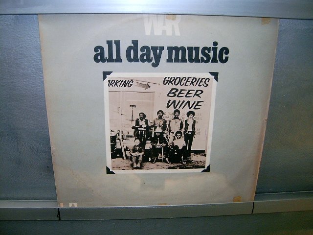 WAR all day music LP 1971 BLACK MUSIC MUITO RARO VINIL