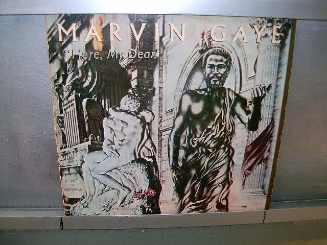 MARVIN GAYE here,my dear LP 1978 BLACK MUSIC MUITO RARO VINIL