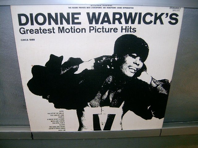 DIONNE WARWICK greatest motion picture hits LP MUITO RARO VINIL