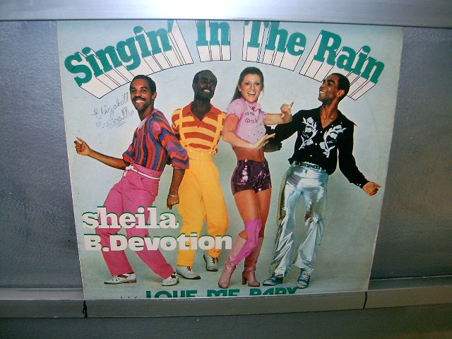 SHEILA B. DEVOTION singin' in the rain LP 1978 BLACK MUSIC MUITO RARO