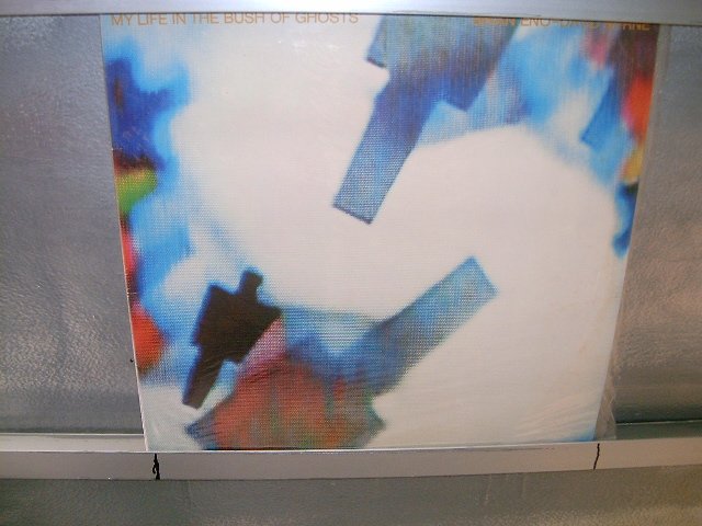 BRYAN ENO AND DAVID BYRNE my life in the bush of ghosts LP 1981 ALTERNATIVO SEMI-NOVO MUITO RARO