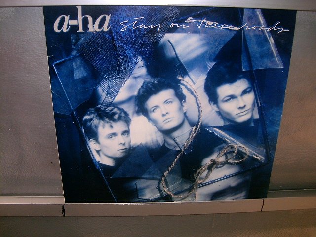 A-HA stay on theses roads LP 1988 POP SEMI-NOVO MUITO RARO VINIL